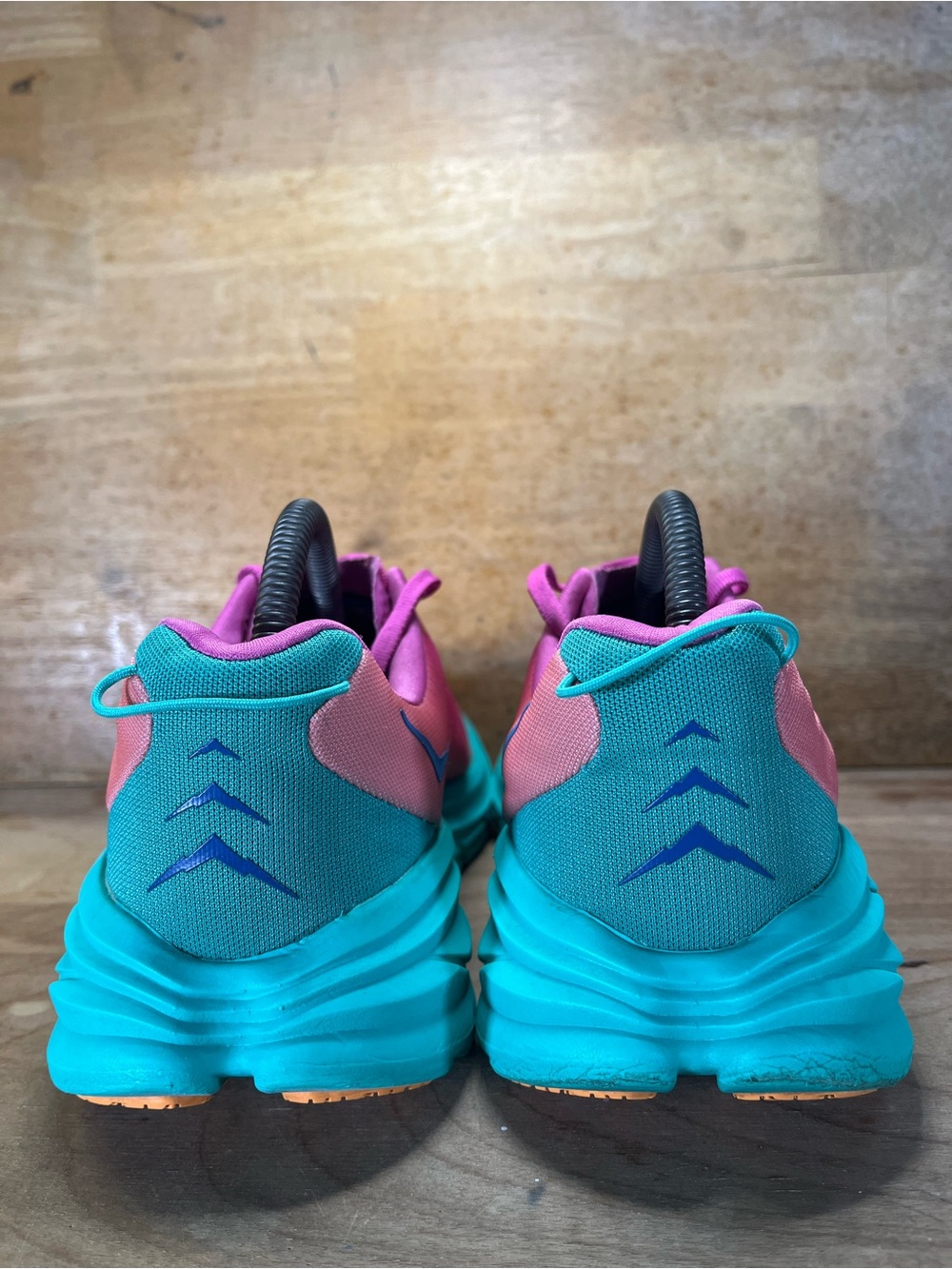 Hoka One One Rincon 3 Womens Size 9.5 Running Shoes Sneakers Phlox Pink Atlantis - Picture 5 of 13